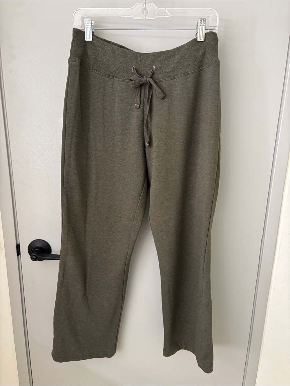 Eddie Bauer Olive Green Drawstring Lounge Pants